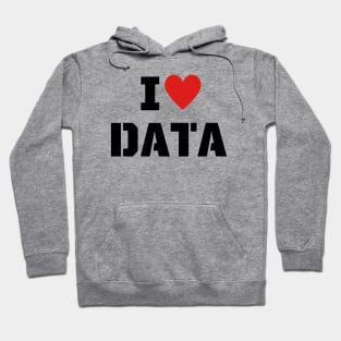 I Love Data Hoodie